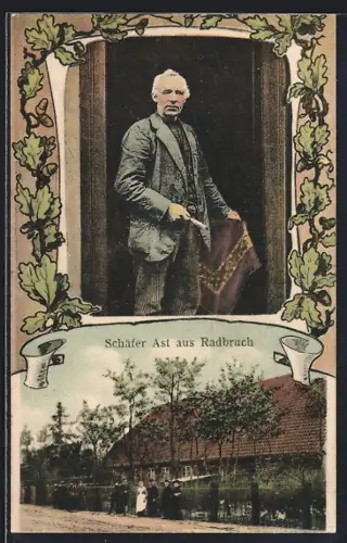 AK Radbruch, Schäfer Ast, Bauernhaus
