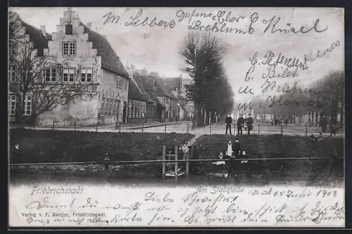 AK Friedrichstadt, Am Stadtfelde