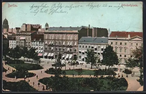 AK Berlin, Partie vom Dönhoffplatz