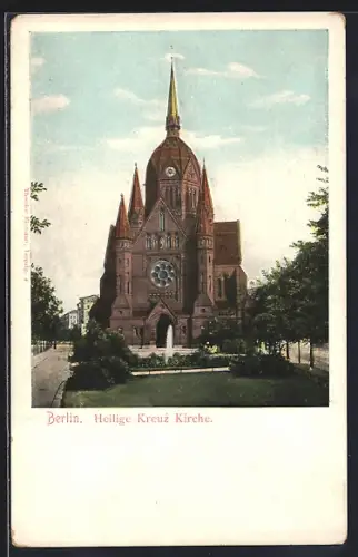AK Berlin-Kreuzberg, Heilige Kreuz Kirche