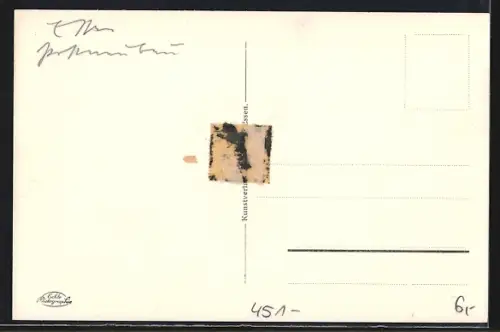 AK Essen, Partie am Hauptpostamt