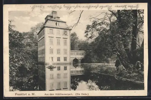 AK Frankfurt-Nordend, Partie im Holzhausenpark