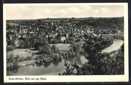 AK Essen-Werden, Blick von der Platte