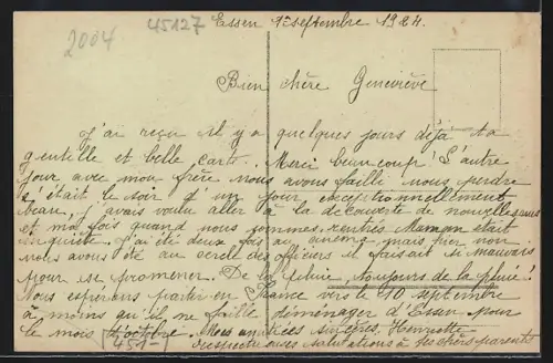 AK Essen / Ruhr, Partie am Landgericht