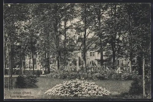 AK Essen /Ruhr, Pavillon im Bärenwäldchen
