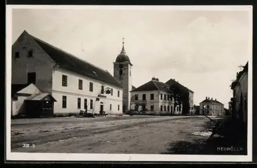AK Pölla /N.-Oe., Neupölla, Strassenpartie