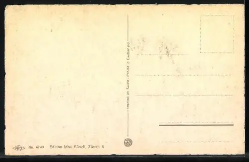 AK Katzen am Bahngleis vor dem Zug, vermenschlichte Tiere