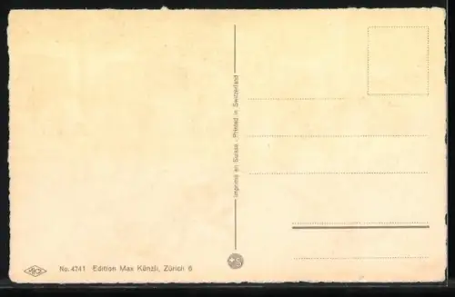 Künstler-AK Katzen besteigen eine Pferdebahn, stolpernder Bäckerjunge