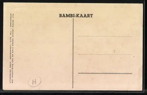 AK Bambi mit der Opossum-Familie