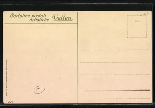 Künstler-AK Manuel Wielandt: Como, Ortspartie, Partie am Ufer