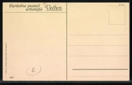 Künstler-AK Manuel Wielandt: Venezia, S. Giorgio, Ortsansicht