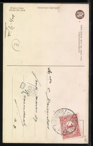 Künstler-AK Harrison Fisher: Common Sense - The Greatest Joy, Junge Familie