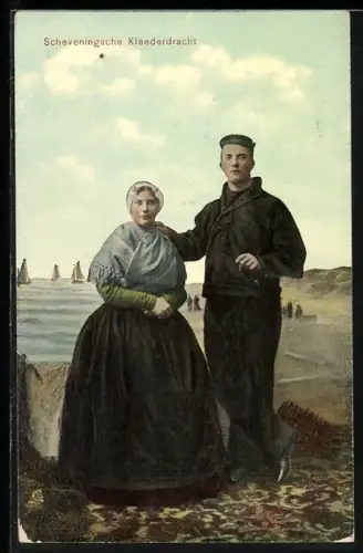 AK Scheveningsche Kleederdracht