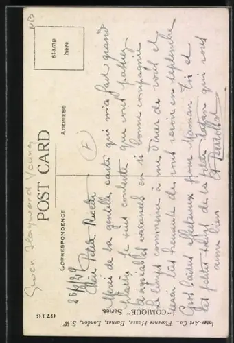 Künstler-AK sign.Gwen Hayward Young: Mädchen macht Schuhe schwarz