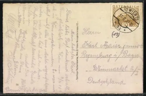 AK Wiener Prater, Riesenrad und Attraktionen