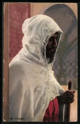 AK L`aveugle, Blinder Araber