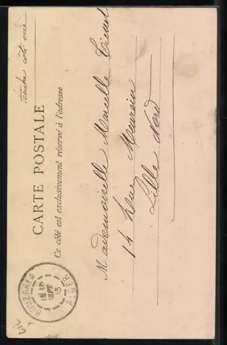 AK Junge Frauen in arabischer Tracht vor einem Hauseingang