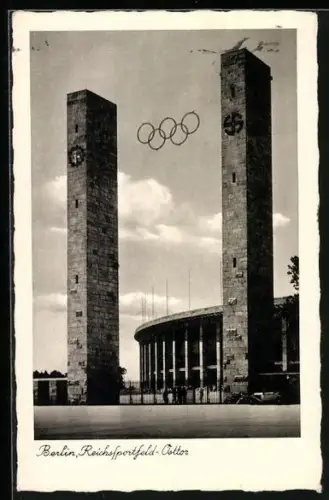AK Berlin, Reichssportfeld-Osttor, 