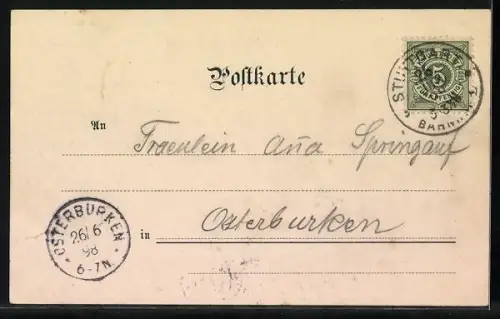 AK Studentenwappen der Arminia