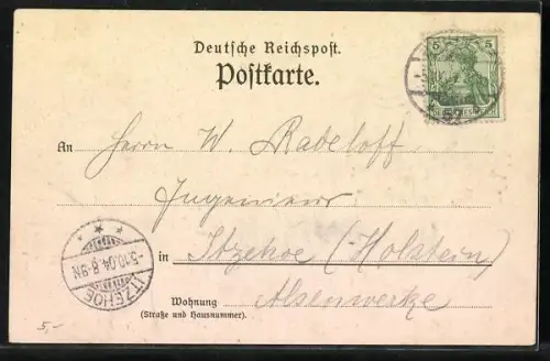 AK Studentenwappen der Normannia