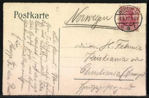 AK Studentenwappen der Guilelmia