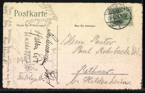 AK Studentenwappen der Alemannia