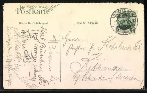 AK Studentenwappen der Alemannia