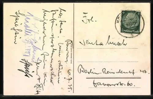 AK Studentenwappen der Alania