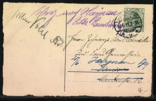 Künstler-AK Berlin, Studentenwappen, Brunonia sei`s Panier! Vaterland, Ehre, Wissenschaft