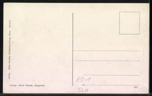 AK Pragerhof, Blick zum Bahnhof