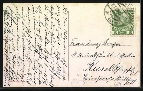 AK Mainburg, Amtsgericht, Totalansicht aus der Vogelschau