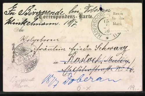 Lithographie Hadersdorf-Weidlingau, Schloss, Mariabrunner Wallfahrts-Kirche, Ortsansicht