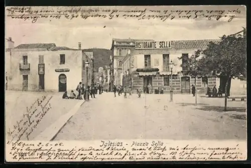AK Iglesias, Ristorante Sella, Piazza Sella