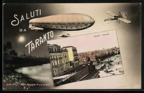 AK Taranto, Panorama, Zeppelin