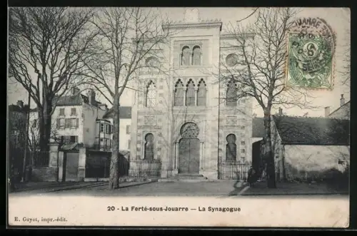 AK La Ferte-sous-Jouarre, la Synagogue, Blick zur Synagoge