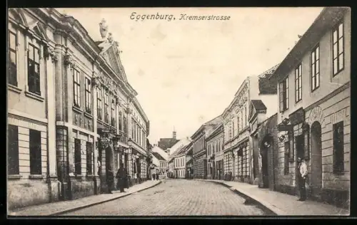 AK Eggenburg, Blick in die Kremserstrasse