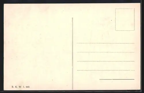 AK Maria-Zell, Teilansicht mit Kirche