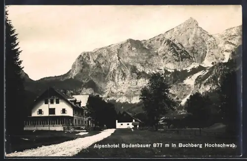 AK Thörl /Stmk., Buchberg, Alpenhotel Bodenbauer