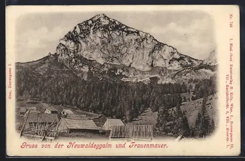 AK Eisenerz, Neuwaldeggalm und Frauenmauer