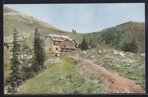 AK Schafberg, Partie auf der Schafbergalpe