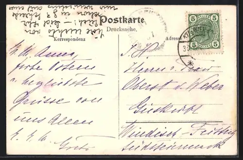 AK Wien, Neuwaldegg, Spiegelteich