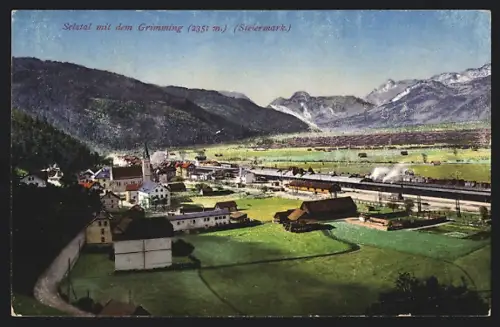 AK Selztal /Steiermark, Bahnhof und Grimming