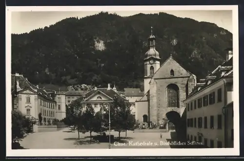 AK Chur, Kathedrale und Bischöfliches Schloss