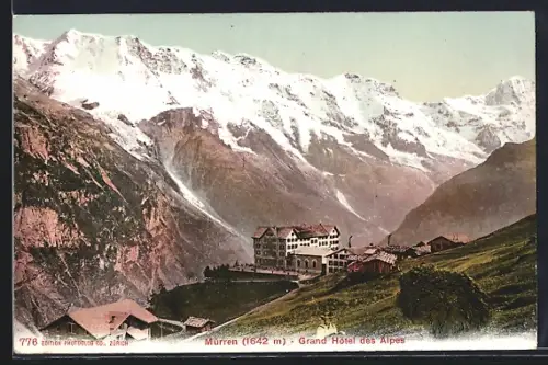 AK Mürren, Grand Hotel des Alpes