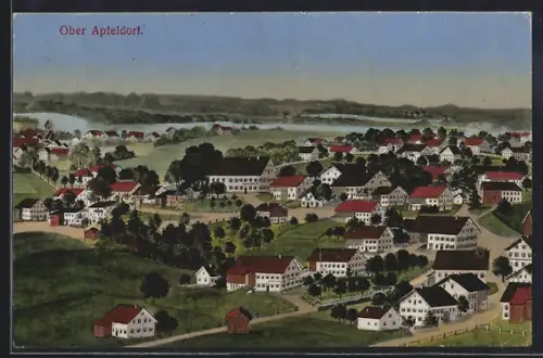 AK Apfeldorf, Blick auf Ober Apfeldorf