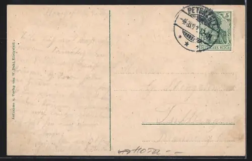 AK Königsfeld / Bad. Schwarzwald, Hotel Pension Waldeck