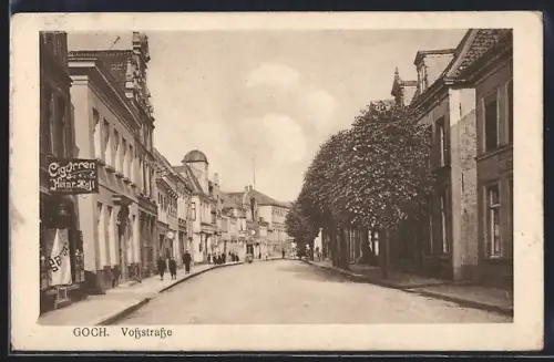 AK Goch, Partie in der Vossstrasse