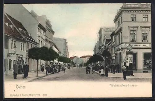 AK Cöthen, Kumpfs Hotel in der Weintrauben-Strasse