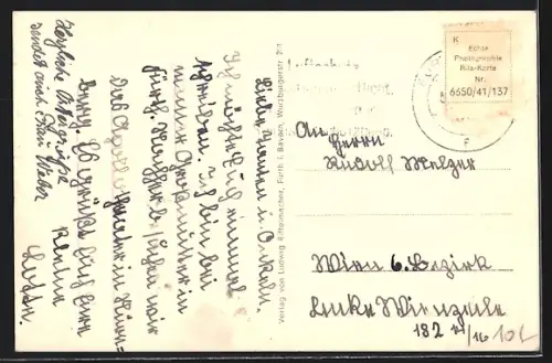 AK Fürth i. Bay., Städt. Krankenhaus, Nottelbergstrasse