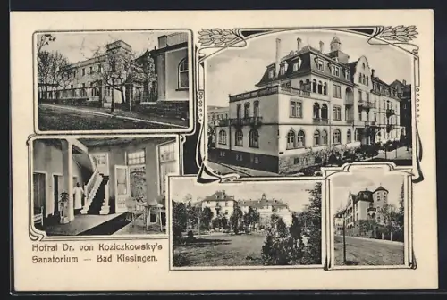 AK Bad Kissingen, Hofrat Dr. von Koziczkowsky`s Sanatorium